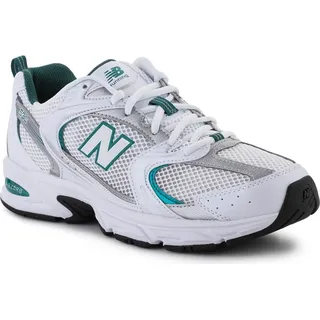 White/Silver Metallic/Vintage Teal 39,5