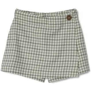 Tchibo - Kinder-Hosenrock - Mädchen - Gr. 98/104 - weiß/kariert