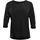Damen Soft 4-arm DT111LS Yogashirt schwarz XS