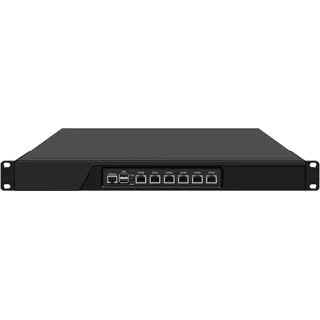 1U Rack Mount Firewall Appliance, PFSense, Mikrotik, OPNsense, VPN, 3th Gen Core I7 3520M, RJ08, 6 x 2.5GbE I226-V LAN, Console, 8G RAM, 128G SSD