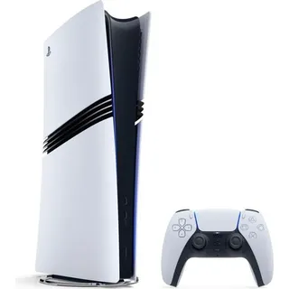 PlayStation 5 Pro Konsole, 2TB, Digital Edition, Ray Tracing, Verbesserte PS5 Spiele - Bunt