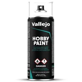 Vallejo Hobby Paint Spray Primer premium White 28010