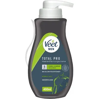 Veet Total Pro Men Enthaarungscreme 400,0 ml