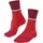 Cool Damen Laufsocken 1 Paar Rot 37-38