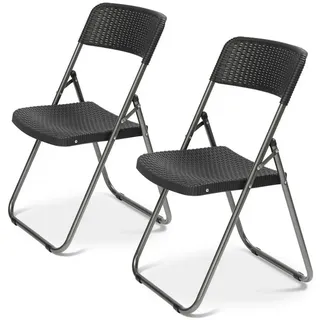 Sekey Campingstuhl Set Schwarz