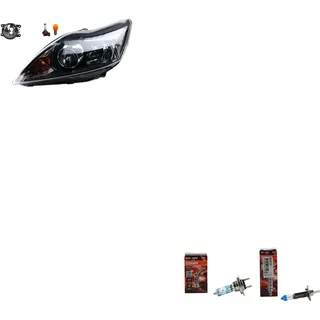 Scheinwerfer + Osram Night Breaker Laser passend für Ford Focus 05 02/08-01/11 L 1521226 1749990 1574971 1679641 8M5113008CA 8M5113008CB 8M5113 Johns