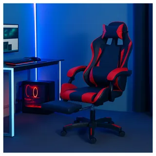 Hti-Living Ergonomischer Gaming Stuhl Schwarz