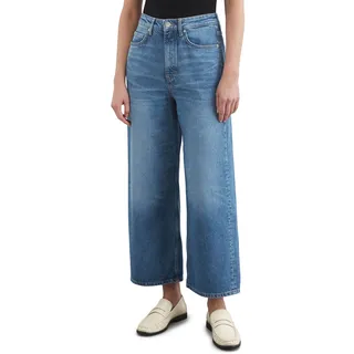 Marc O'Polo high waist Jeans Culotte aus Lyocell-Baumwoll-Mix Modell TOLVA Jeansblau, 29