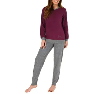 normann Pyjama Frottee rot 44/46