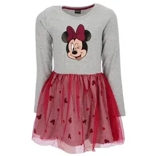 Minnie Maus Kleid für Mädchen – Mit süßem Rock und Frontdruck! 86/92 cm