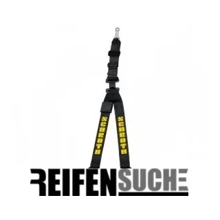 Schroth Gurt - Rallye 3 asm schwarz mit gelbem Flock links