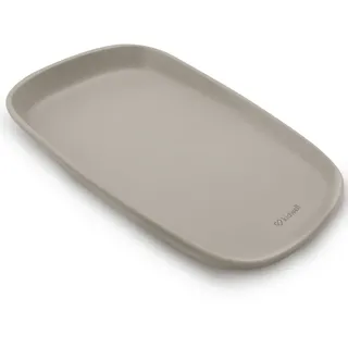 Coil Wickelauflage Babypflegematte, Wickeltisch, Wickelunterlage, Wickelmulde, EVA-Schaum, Weich, wasserdicht, mit 11 cm hohem Rand, Beige