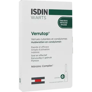 Isdin Verrutop Warzen Ampullen 4X0,1 ml
