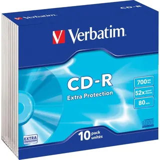 Verbatim CD-R 700MB 52x 10er Jewelcase