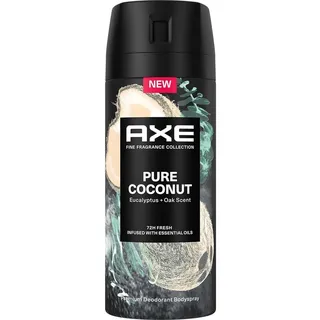 Axe Pure Coconut Deodorant Spray 6 x 150 ml