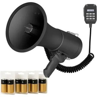 VELLEMAN Megafon Set 50W Schwarz
