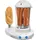 Clatronic Clatronic 2in1 Hot Dog Eierkocher Hotdog Set 1-14 Würstchen Egg Cooker bis zu 6 Eiern beheiztem Edelstahl-Aufsteckdorn inkl Messbecher Eipicker