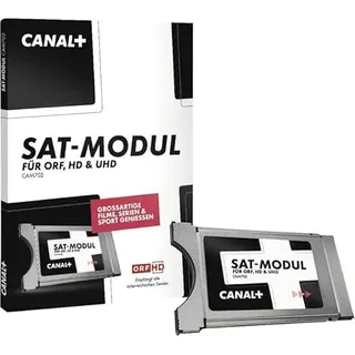 Canal+ HD Austria CI Modul CAM701 HD Karte (ORF HD, ATV HD, Puls 4 HD, über 80 HD-Sender, HD Austria TV-App, CI+ Steckplatz, einfache Installation) für Österreich