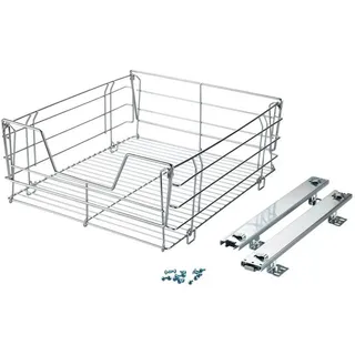 Basera Schrankauszug Teleskopschublade zum Nachrüsten 50 cm