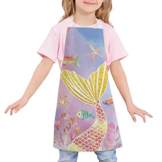 GNHG kinderschürze mädchen, schürze Kinder Schule, Kinderschürzen, Künstler, Gartenarbeit, Koch, Kochen, Spiel, Malen