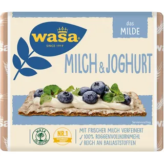 Wasa Knäckebrot Milch & Joghurt 230g | Das Knäckebrot für den milden Knuspermoment