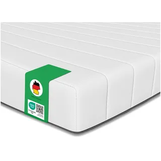 Kaltschaummatratze mit ergonomischem Härtegrade H3, Made in Germany, Schlaftroll, verfügbar in 140x200 cm, 90x200 cm, 180x200 cm und weiteren Größen 60 cm x 120 cm