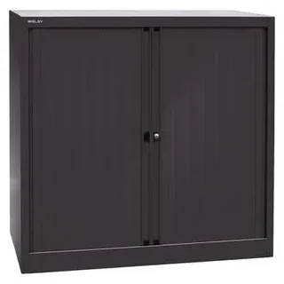 BISLEY EuroTambour Rollladenschrank 100 x 43 x 103 cm schwarz