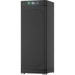 VIVOSUN Growbox All-in-One System 100 W 60 x 60 x 180 cm Schwarz