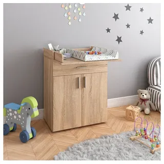 Vicco Lena Sonoma Wickelaufsatz Schublade