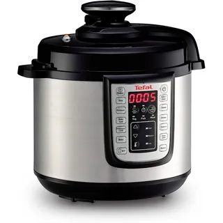 Tefal CY505EF0 Dampfkochtopf Schwarz, Edelstahl