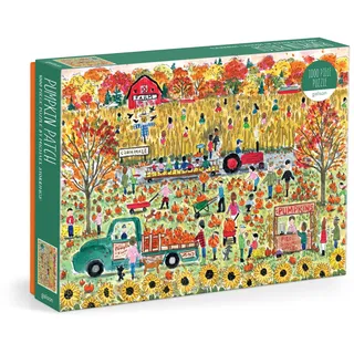 Abrams & Chronicle Books Michael Storrings Pumpkin Patch. 1000 Piece Puzzle