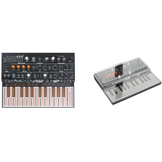 Arturia - MicroFreak Synthesizer Keyboard & Decksaver DS-PC-MICROFREAK Schutzhülle aus Polycarbonat für Arturia MicroFreak