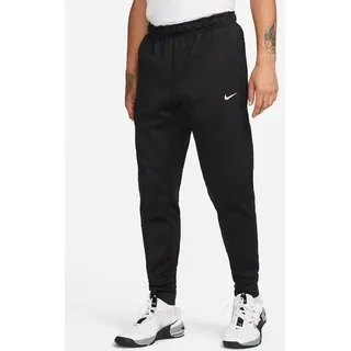 Nike Therma schmal zulaufende Therma-FIT Fitnesshose Herren Black/Black/White XL