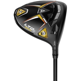 Cobra Golf 2022 LTDX Max Driver Matt Schwarz-Gold Fusion (Herren, Rechtshänder, Project X Hzrdrus Smoke RDX Blue, Stiff Flex, 9)