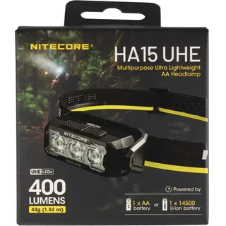 Nitecore HA15 UHE Schwarz