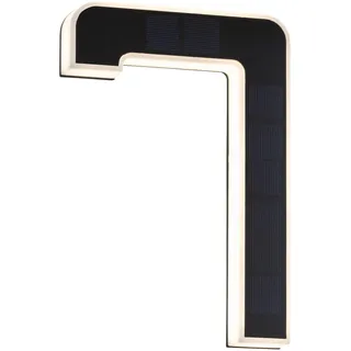 Paulmann 79848 Solar-Hausnummernleuchte 0.20W Warmweiß Schwarz