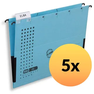 Elba Hängetaschen chic ULTIMATE blau, 5 St.
