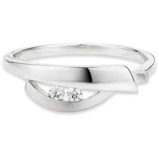 Bruno Banani Fingerring BRUNO BANANI "Schmuck Geschenk Silber 925 Damenring" Gr. 53, silber (silberfarben, kristallweiß), Fingerringe, Damen, 53, Silber 925 (Sterlingsilber), 1,6mm, Fingerring, mit Zirkonia (synth.)