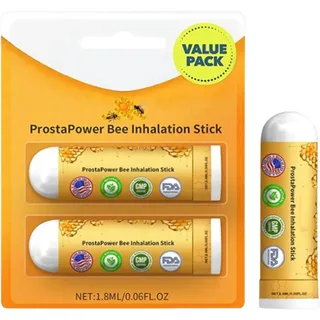 ProstaPower Bee Inhalation Stick, BeeBoom Nasal Inhaler Stick, ProstaVibe Nasal Spray for Prostate Wellness, Professional Prostate Spray Improves Blood Circulation (1)