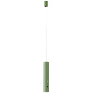 Akku-Led-Hängeleuchte Attach, Hellgrün, Metall, Kunststoff, F, 4x60-200x4 cm, Schutzklasse II (Schutzisoliert), 3 Helligkeitsstufen, Lampen & Leuchten, Innenbeleuchtung, Hängelampen, Pendelleuchten