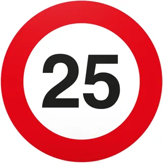 DankeDir! 25. Geburtstag Schild 20 x 20 cm Geschenk 25. Geburtstag bester Freund Freundin Geschenkidee Geburtstagsgeschenk 25ten Geschenk 25er Geburtstagsparty