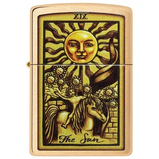Zippo Feuerzeug 48758 Tarocchi Sole Limitierte Auflage Herren  Mehrfarbig