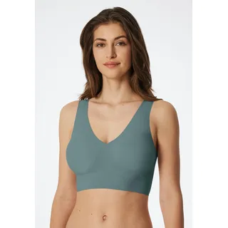 SCHIESSER Damen nahtloses Bustier mit herausnehmbaren Pads - Invisible Soft - 36