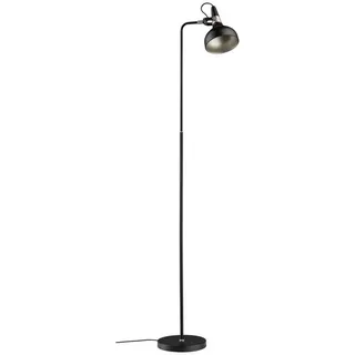 Paulmann Stehleuchte Juna, Schwarz, Metall, 23.0x158.0x40.0 cm, Lampen & Leuchten, Innenbeleuchtung, Leuchten nach Räumen, Wohnzimmerlampen