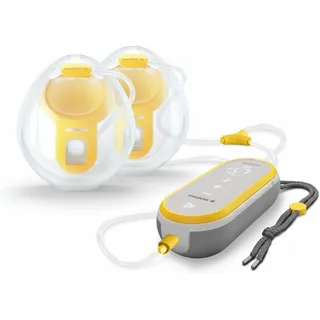 Medela Freestyle Hands-free Elektrische Doppel-Milchpumpe mit direkt im BH tragbaren Auffangschalen – Verbindbar mit der Medela Family App – Tragbares und diskretes Design