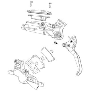 Sram Unisex – Erwachsene Caliper Scheibenbremssattel,