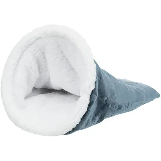 Trixie Kuschelsack Paul Ø40 x 60 cm Blau/Weiß