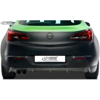 RDX Racedesign Heckschürzenansatz 'Diffuser' kompatibel mit Opel Astra J GTC 2009-2015 exkl. OPC (PUR)