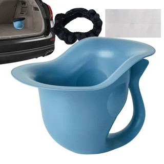 New Born Potty – niedlicher Toilettentrainer in Fischform, tragbares Reisetöpfchen mit rutschfester Unterseite, bequem und leicht zu reinigen, windelfreie Lösung für und Mädchen, Zuhause