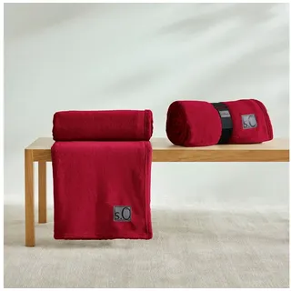 s.Oliver Decke - rot - 150x200